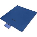 MP3245090 manta de picnic de plastico reciclado azul poliester reciclado con certificado grs plasti 4