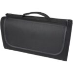 MP3245110 manta de picnic de plastico reciclado negro poliester reciclado con certificado grs plast 1