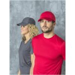 MP3245310 gorra cool fit de 6 paneles rojo malla con un acabado cool fit 100 poliester 105 gm2 4