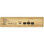 MP3245440 cargador inalambrico de bambu con reloj blanco madera de bambu 3