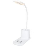 MP3245790 lampara y organizador de escritorio con cargador inalambrico blanco plastico abs 1