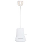 MP3245790 lampara y organizador de escritorio con cargador inalambrico blanco plastico abs 2