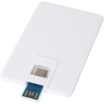 MP3245850 memoria usb de 32 gb de tipo c y usb a 30 blanco plastico abs 1