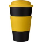 MP3246320 vaso con aislamiento de 350 ml con agarradera amarillo plastico pp plastico de silicona 2