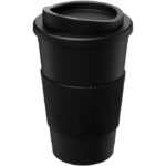 MP3246370 vaso con aislamiento de 350 ml con agarradera negro plastico pp plastico de silicona 1