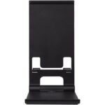 MP3246520 soporte para telefono de aluminio delgado negro aluminio plastico de silicona 3