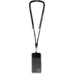 MP3246610 lanyard para telefono negro nylon plastico abs 4