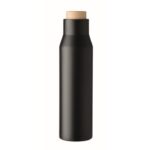 MP3247890 botella de doble pared 500ml negro acero inoxidable 1