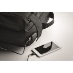 MP3248330 mochila portatil 300d rpet negro rpet 12