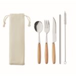 MP3248400 set de cubiertos acero inox beige acero inoxidable 1