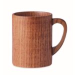 MP3248760 taza de madera de roble 280 ml natural madera 1