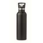 MP3248790 botella de doble pared 700ml negro acero inoxidable 10