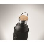 MP3248790 botella de doble pared 700ml negro acero inoxidable 5