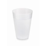 MP3248890 vaso reutilizable eventos 300ml blanco transparente polipopileno 2