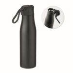 MP3248900 botella de doble pared 600ml negro acero inoxidable 1