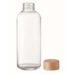 MP3249490 botella 650 ml tapa de bambu transparente vidrio 3