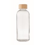 MP3249490 botella 650 ml tapa de bambu transparente vidrio 5