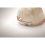 MP3249600 gorra beisbol de alg organico beige algodon organico 6