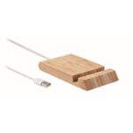 MP3249930 cargador inalambrico bambu 10w natural bambu 1