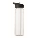 MP3250080 botella rpet 650 ml con tapa negro rpet 6