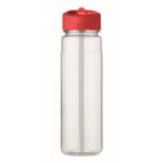 MP3250090 botella rpet 650 ml con tapa rojo rpet 5