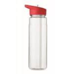 MP3250090 botella rpet 650 ml con tapa rojo rpet 6