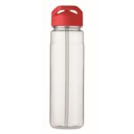 MP3250090 botella rpet 650 ml con tapa rojo rpet 7