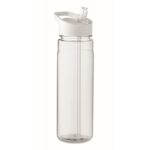 MP3250100 botella rpet 650 ml con tapa blanco rpet 1