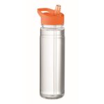 MP3250110 botella rpet 650 ml con tapa naranja rpet 8