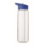 MP3250120 botella rpet 650 ml con tapa azul real rpet 6