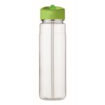 MP3250130 botella rpet 650 ml con tapa verde lima rpet 5