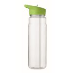 MP3250130 botella rpet 650 ml con tapa verde lima rpet 6