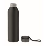 MP3250150 botella de aluminio 600ml negro aluminio 7