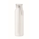 MP3250160 botella de aluminio 600ml blanco aluminio 1