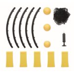 MP3250200 juego 3 bolas para aire libre negro plastico 3