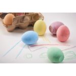 MP3250280 set 6 tizas en forma de huevo beige papel 4