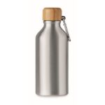 MP3250400 botella de aluminio 400 ml plateado multimaterial 10