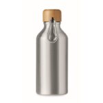 MP3250400 botella de aluminio 400 ml plateado multimaterial 7