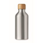 MP3250400 botella de aluminio 400 ml plateado multimaterial 8