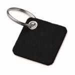 MP3250580 llavero de fieltro rpet negro rpet 1