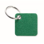 MP3250590 llavero de fieltro rpet verde rpet 2