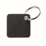 MP3250600 llavero de fieltro rpet gris marengo rpet 4