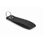 MP3250620 llavero de fieltro rpet negro rpet 1