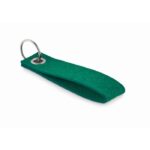 MP3250630 llavero de fieltro rpet verde rpet 1