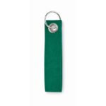 MP3250630 llavero de fieltro rpet verde rpet 2