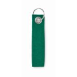 MP3250630 llavero de fieltro rpet verde rpet 3
