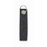 MP3250640 llavero de fieltro rpet gris marengo rpet 3