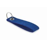MP3250650 llavero de fieltro rpet azul real rpet 1