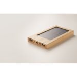 MP3250660 power bank solar de 4000 mah natural bambu 3