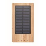 MP3250660 power bank solar de 4000 mah natural bambu 5